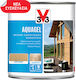 V33 Aquagel Woodstain Βερνίκι Εμποτισμού Νερού Άχρωμο Σατινέ 2.5lt