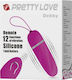 Pretty Love Debby Vibrator Bullet cu Telecomandă 9cm BI-014405W Violet