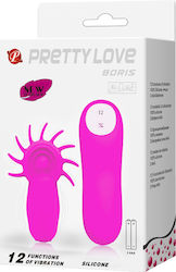 Pretty Love Boris Clitoral Vibrator with Remote Control 7.5cm BI-014323 Purple