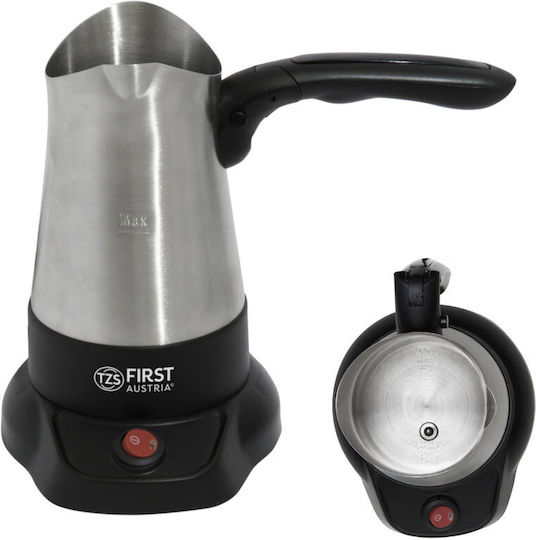 First Austria Electric Greek Coffee Pot 800W with Capacity 350ml Inox