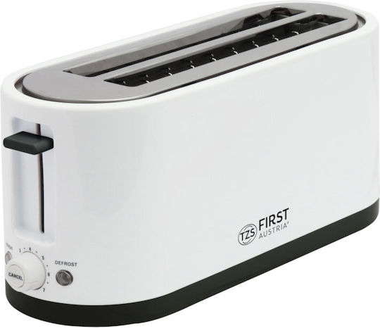 First Austria Toaster 4 Schlitze 1400W Weiß