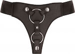 Shots Realrock Double Penetration Harness Black