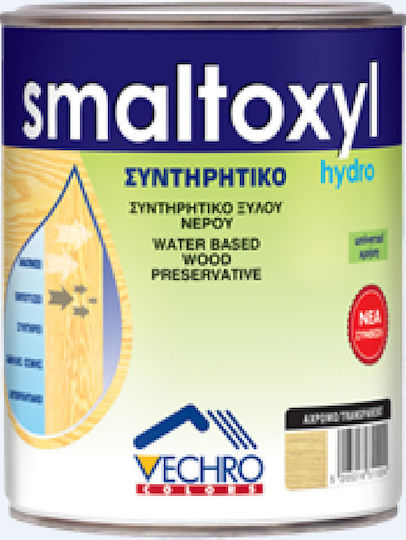 Vechro Smaltoxyl Hydro Συντηρητικό Ξύλου Νερού Άχρωμο Ματ 750ml