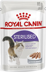 Royal Canin Sterilised Nasses Katzenfutter für Katze in Beutel 85gr 2617010