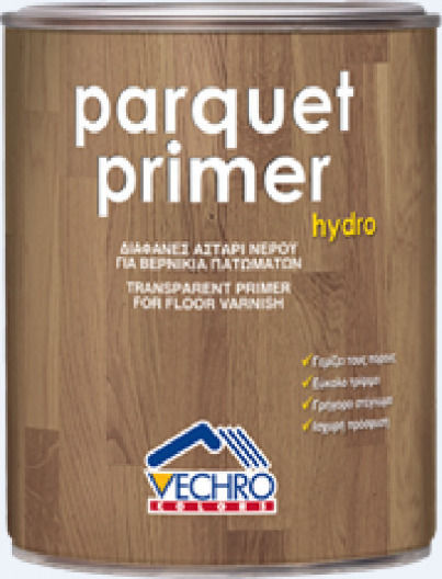 Vechro Hydro Parquet Primer Surface Varnish Transparent Satin 2.5lt