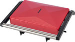 TnS Sandwichmaker für for 2 Sandwiches Sandwiches 850W Rot