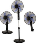 Eurolamp 3 in 1 Pedestal Fan 50W Diameter 40cm with Remote Control