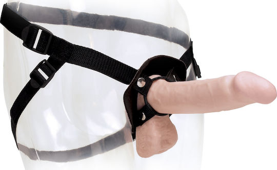 Pipedream Basix Rubber Works - Universal Harness Арсенал в Черен цвят