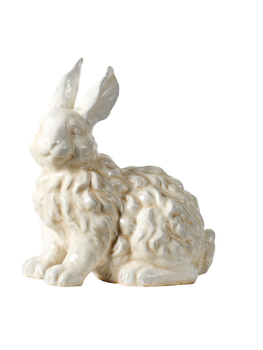 Artekko Decorative Animal made of Ceramic Bunny 28.3x20x45cm 1pcs