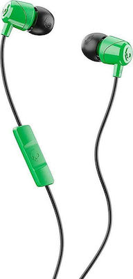 Skullcandy Jib Mic In-ear Handsfree Headphones with Connector 3.5mm Green