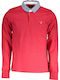 Gant Men's Long Sleeve Blouse Polo Red