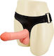 Baile Sensual Comfort Strap-On Harness με Dildo 17.5cm στο χρώμα του δέρματος