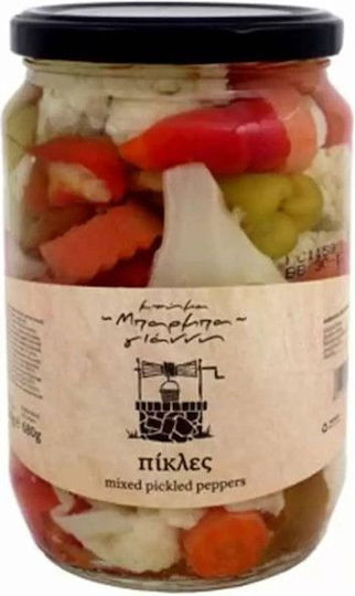 Μπάρμπα Γιάννη Τουρσί Πίκλες σε Βάζο 680gr