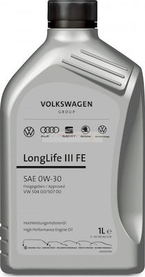 Volkswagen Longlife III Car Lubricant 0W-30 FE 1lt