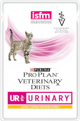 Purina Pro Plan UR Nasses Katzenfutter für Katze in Beutel mit Huhn 85gr