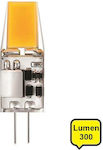 Eurolamp Λάμπα LED για Ντουί G4 Ψυχρό Λευκό 300lm