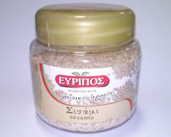 Εύριπος Σουσάμι Λευκό Ωμό 110gr