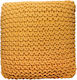 Πουφ Hocker Dexter Yellow 45x45x20cm