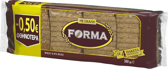 Allatini Toasts Roggen Forma Mit Roggen 360gr