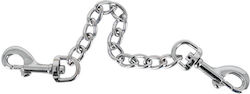 You2Toys Sextreme Metal Chain Handcuffs in Silver Color