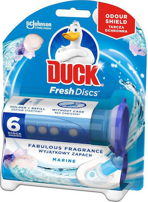 Duck Fresh Discs Block Toilet with Scent Marine