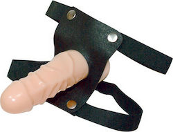 You2Toys Lock Load strap one penis Harnașament cu Dildo în Culoare Negru