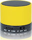 Forever BS-100 Ηχείο Bluetooth 3W με Διάρκεια Μπαταρίας έως 4 ώρες Κίτρινο