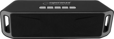 Esperanza Folk Ηχείο Bluetooth 3W με Ραδιόφωνο Black/Grey