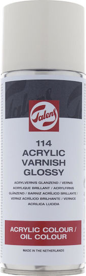 Royal Talens Σπρέι Βερνίκι Acrylic Varnish με Γυαλιστερό Εφέ Διάφανο 114 400ml