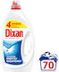 Dixan Universal Gel Liquid Laundry Detergent with Fragrance Ocean Freshness 3.5lt (70 Measuring Cups)