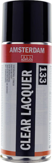 Royal Talens Σπρέι Βερνίκι Amsterdam Clear Lacquer Ακρυλικό με Γυαλιστερό Εφέ Διάφανο 133 400ml