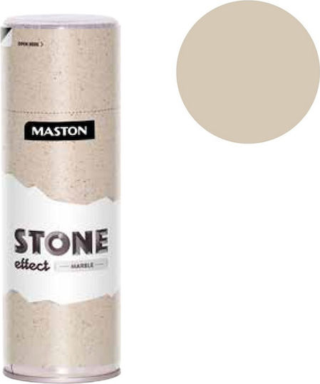 Maston Σπρέι Βαφής Stone Effect με Μεταλλικό Εφέ Marble 400ml