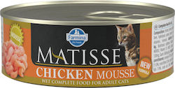 Farmina Matisse Wet Food for Adult Cats In Can with Chicken Mousse 1pc 85gr