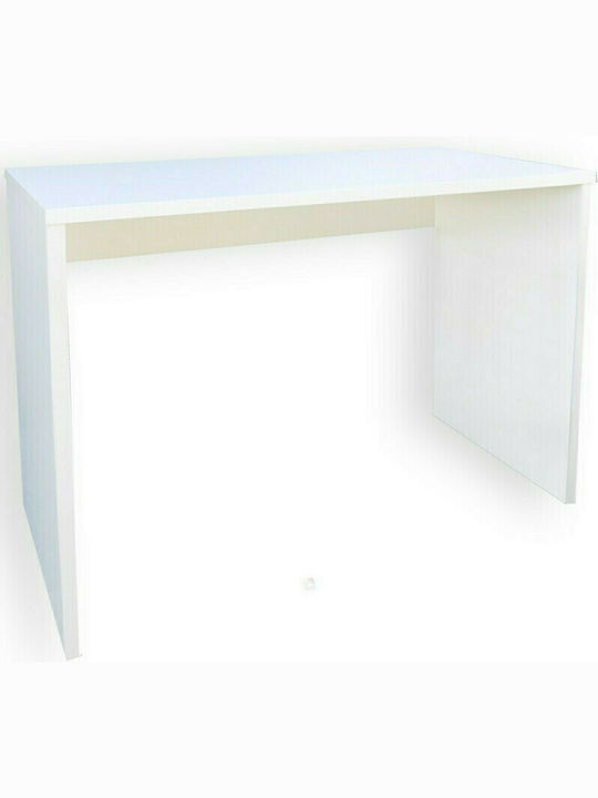 Desk Partion Wooden White 100x35x78cm