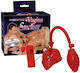 You2Toys Vibrating Vagina Sucker Αναρροφητής Αιδοίου με Δόνηση Red