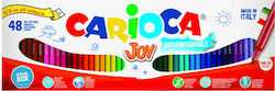 Carioca Joy Drawing Markers Thin Set 48 Colors 41020