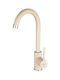 Ferro Freya Tall Kitchen Faucet Counter Granite Sand