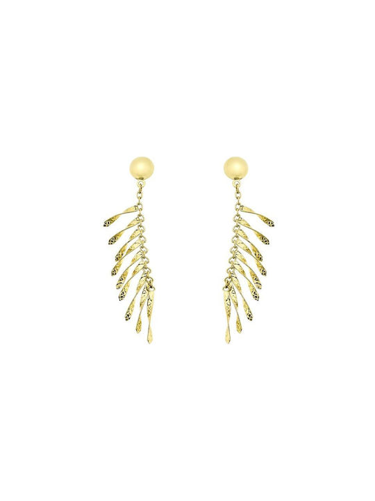 Gold Earrings 14 Carat SK00050 (Women's)