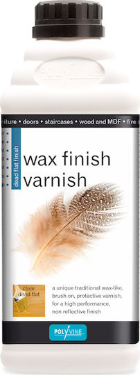 Polyvine Wax Finish Βερνίκι Επιφάνειας Νερού Δρυς Σατινέ 500ml