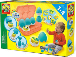 Ses Creative Baby Toy My First Play & Learn Eggs for 12++ Months