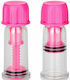 Calexotics Nipple Play Vacuum Twist Suckers Αναρροφητής Sfârcuri Roz 2buc