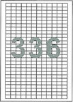 Fleks 33600 Self-Adhesive Rectangular A4 Labels 15x10mm