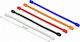 DeLock Pack of 10pcs Multicolour Plastic Cable Ties 80x4mm 18970