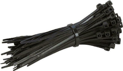 Powertech Cable Ty 200x3.6mm Black 100pcs