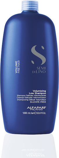 Alfaparf Milano Professional Semi Di Lino Shampoos Reconstruction/Nourishment & Shine for Fragile, Αντι-Θραύση Hair 1000ml