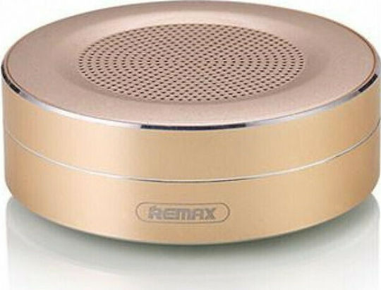 Remax RB-M13 Bluetooth Speaker 3W with Battery Life up to 5 hours Gold