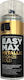 Cosmos Lac Spray Vopsea Easy Max Metallic Acrilic cu Efect de Satin Bronz Aur 400ml