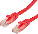 Value U/UTP Cat.6a Ethernet Network Cable 1m Red 1pcs