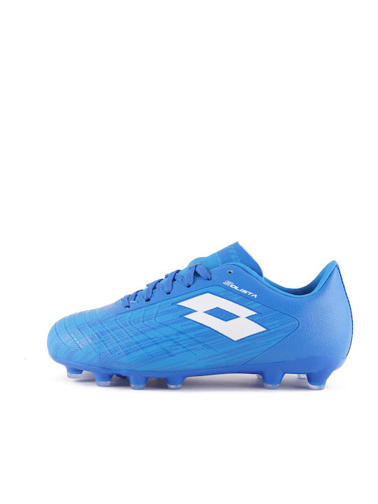 Solista 700 III FG Kids Soccer Cleats Molded Outsole Blue