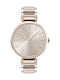 Boss Allusion Watch with Pink Gold Metal Bracelet